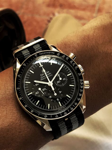 nato strap omega speedmaster|omega NATO strap for sale.